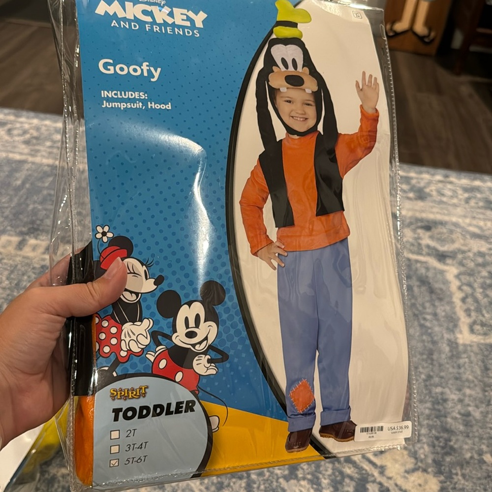 Toddler Goofy costume